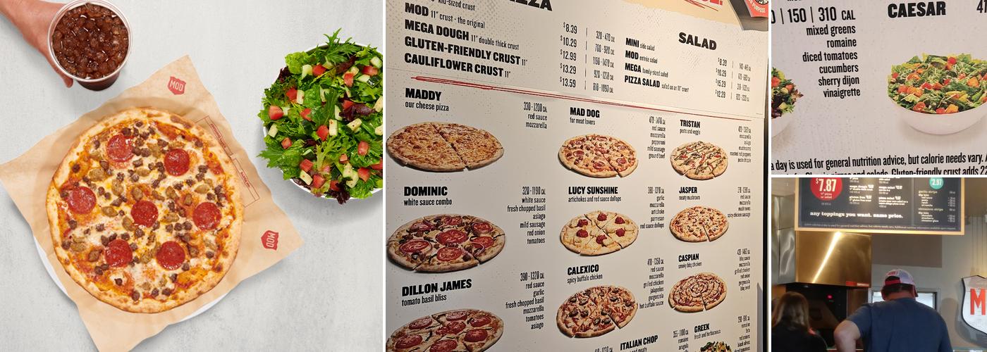 MOD Pizza Menu