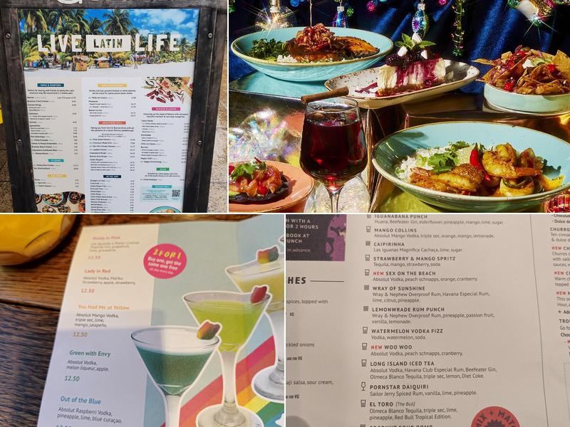 Las Iguanas - Manchester - Deansgate Menu