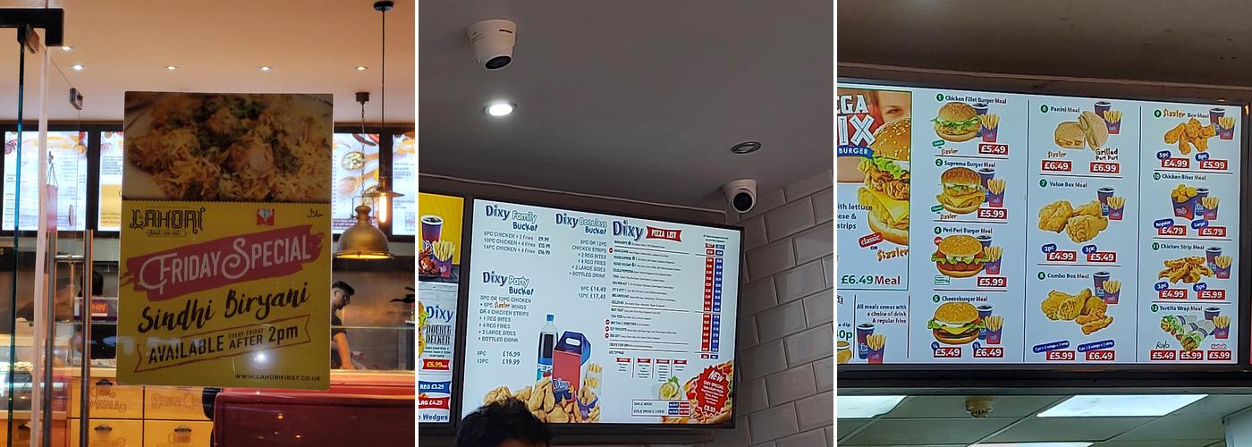 Dixy Chicken (Chorlton) Menu
