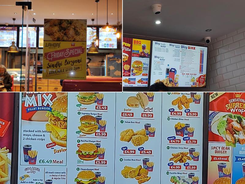 Dixy Chicken (Chorlton) Menu