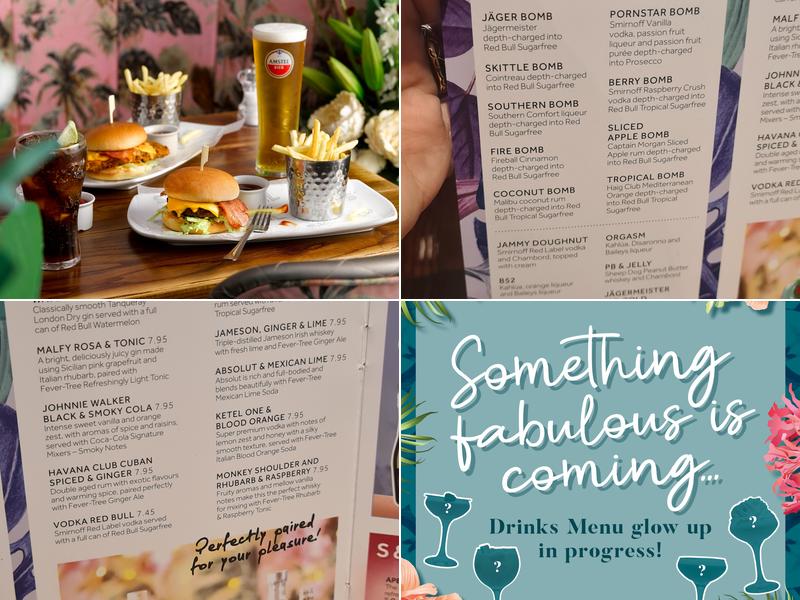 Slug & Lettuce - Albert Square Manchester Menu