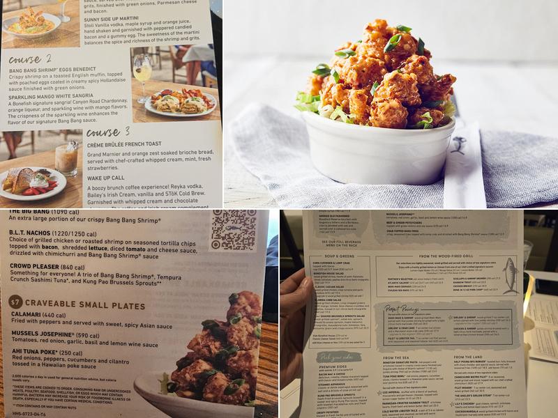Bonefish Grill Menu