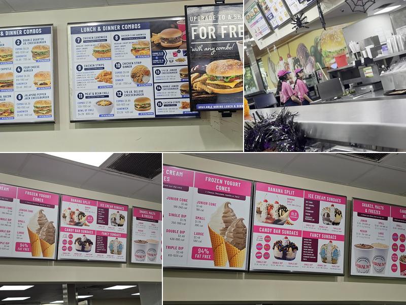 Braum's Ice Cream & Dairy Store Menu