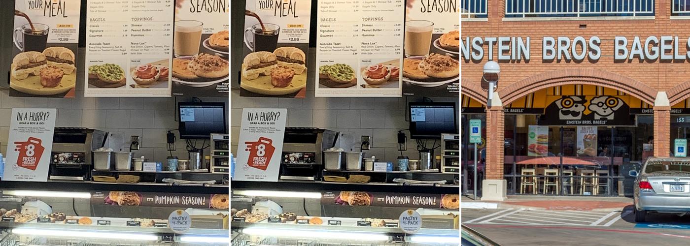 Einstein Bros. Bagels Menu