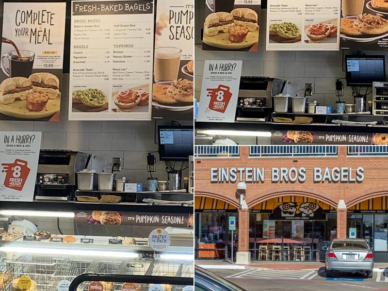 Einstein Bros. Bagels Menu