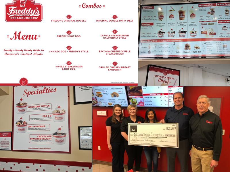 Freddy's Frozen Custard & Steakburgers Menu