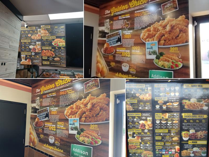 Golden Chick Menu