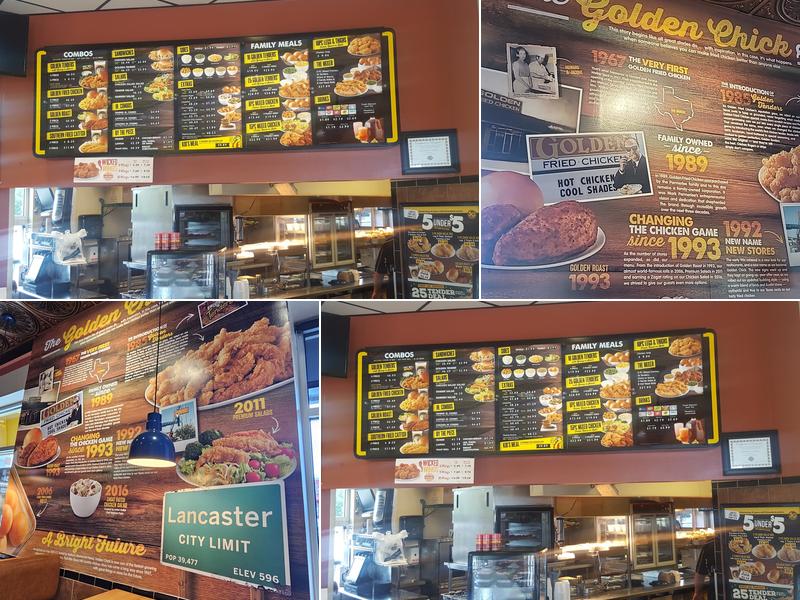 Golden Chick Menu
