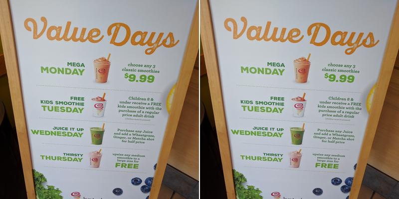 Jamba Menu