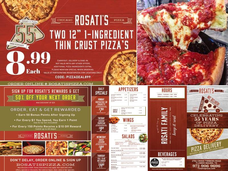 ROSATI'S Menu