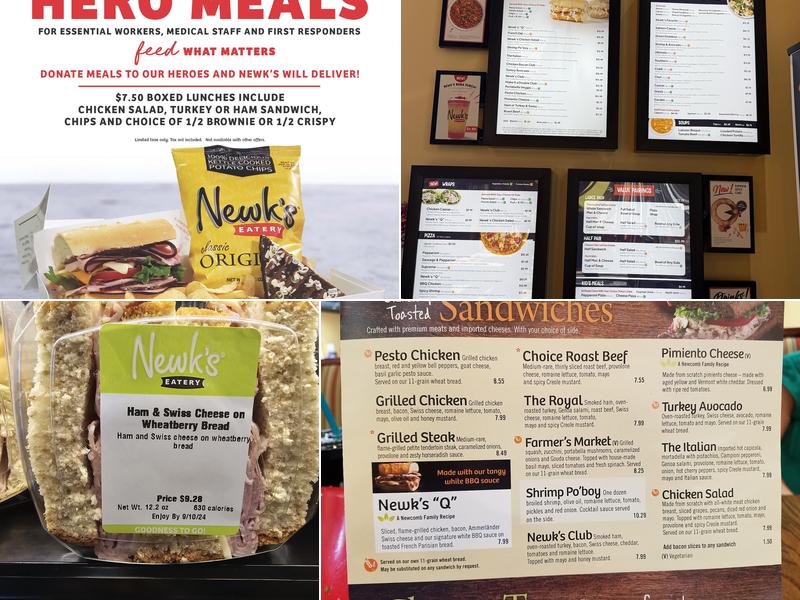 Newk's Eatery Menu