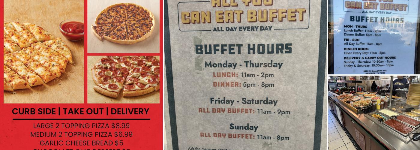 Pizza Inn Menu