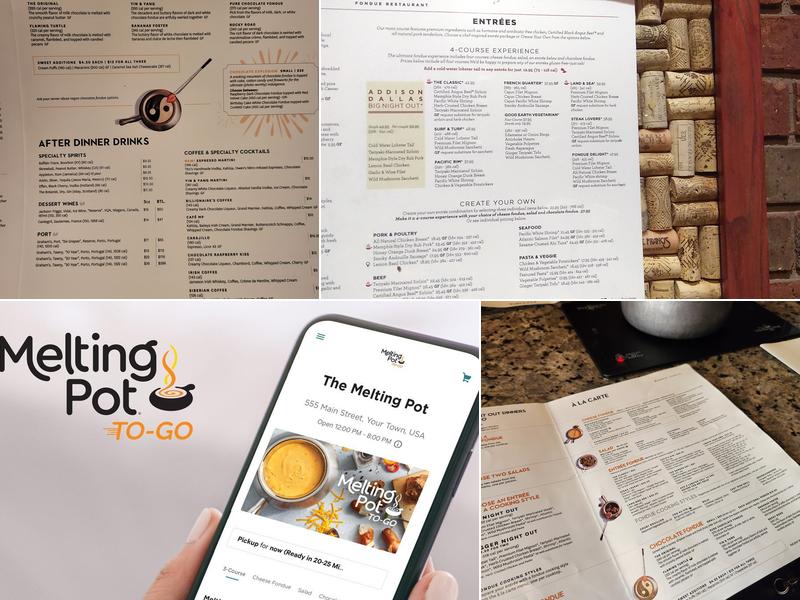 The Melting Pot Menu