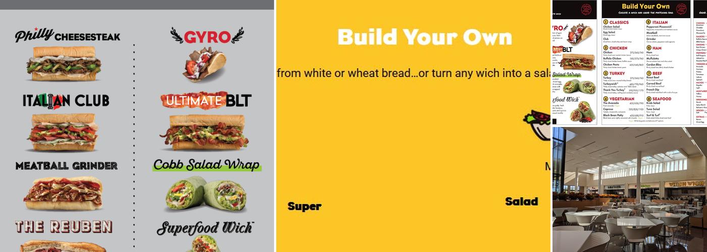 Which Wich Menu