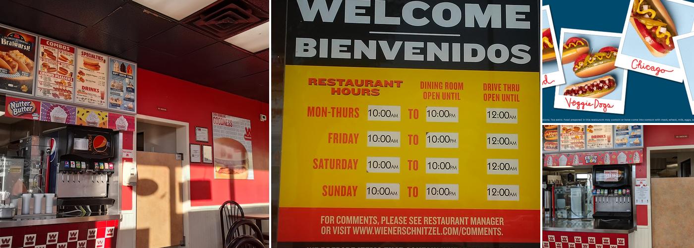 Wienerschnitzel Menu