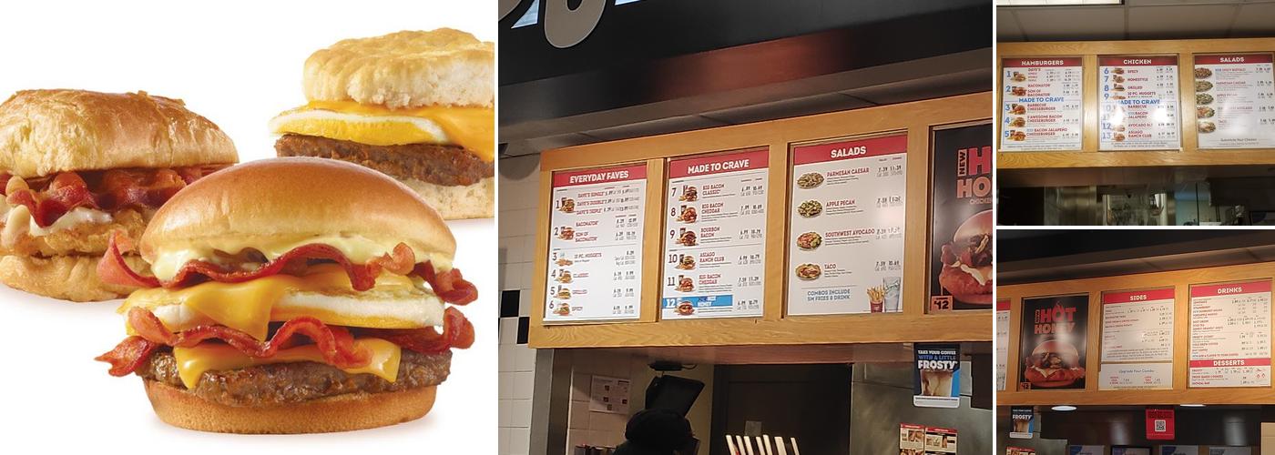 Wendy's Menu