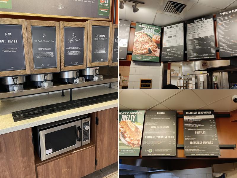 Panera Bread Menu