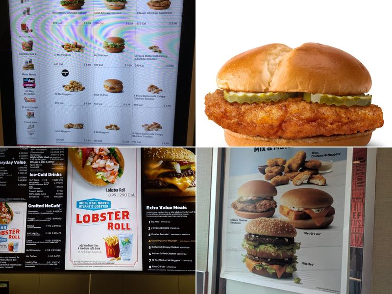 McDonald's Menu