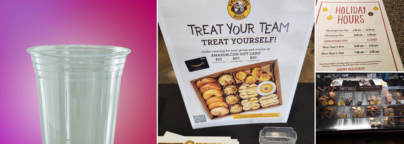 Einstein Bros. Bagels Menu