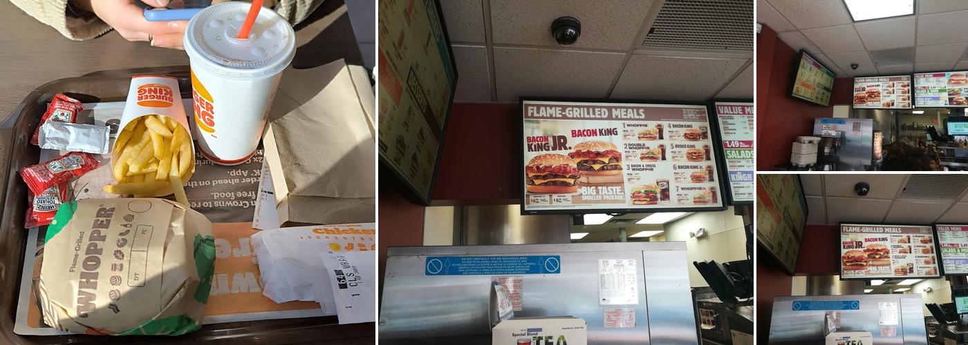 Burger King Menu
