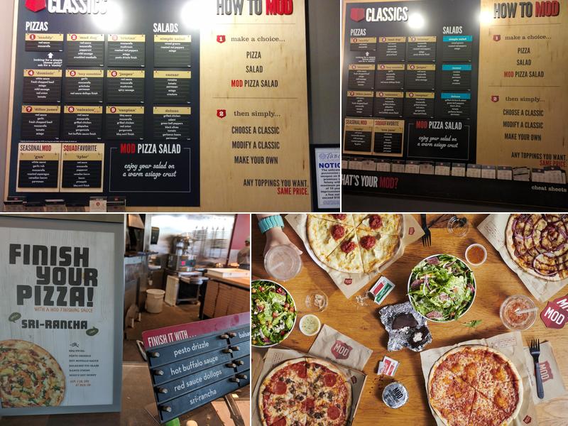 MOD Pizza Menu