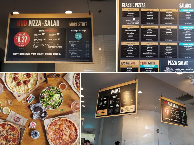 MOD Pizza Menu