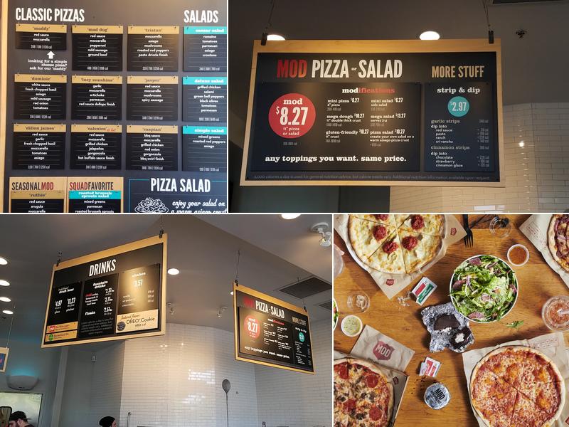 MOD Pizza Menu