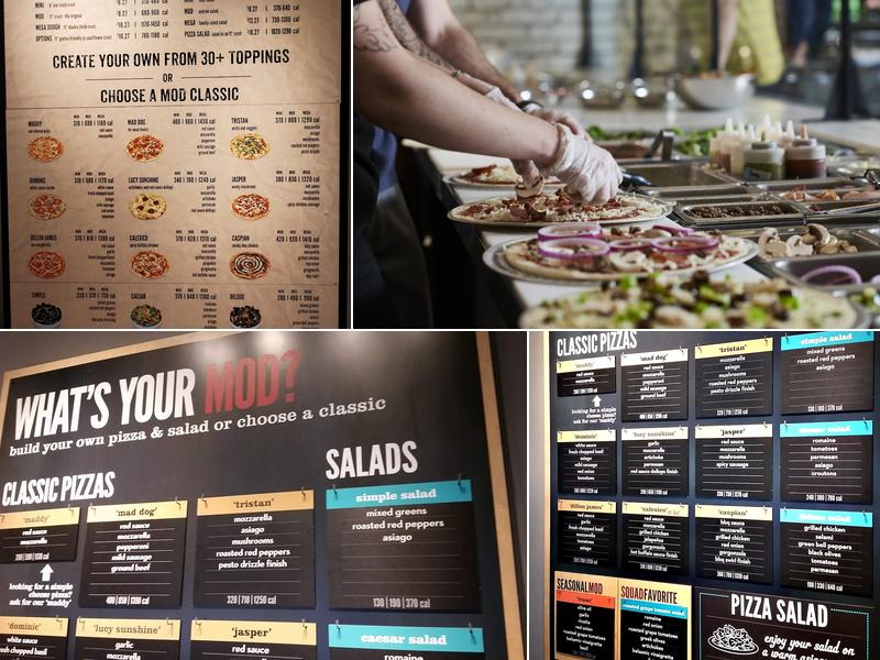 MOD Pizza Menu