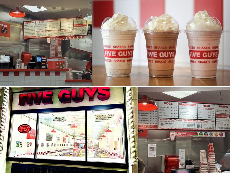 Five Guys Menu