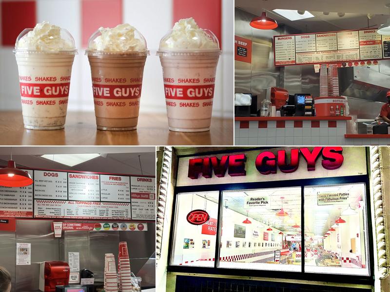 Five Guys Menu