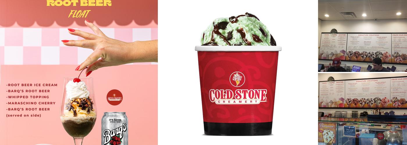 Cold Stone Creamery Menu