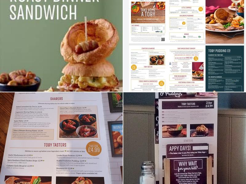 Toby Carvery Bolton Menu