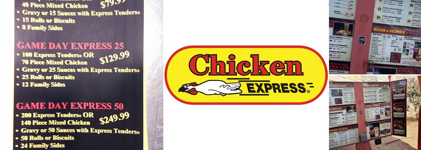 Chicken Express Menu