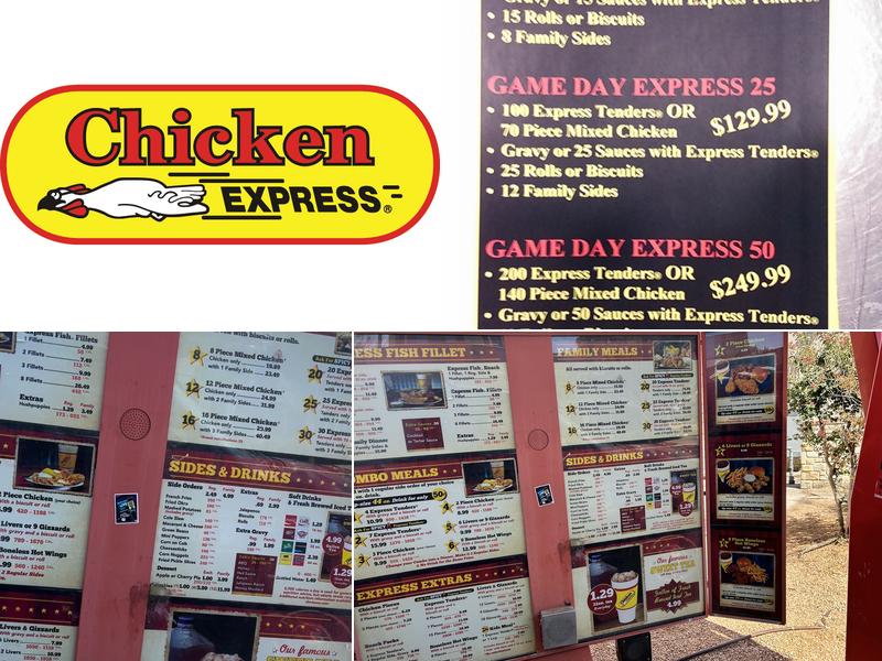 Chicken Express Menu