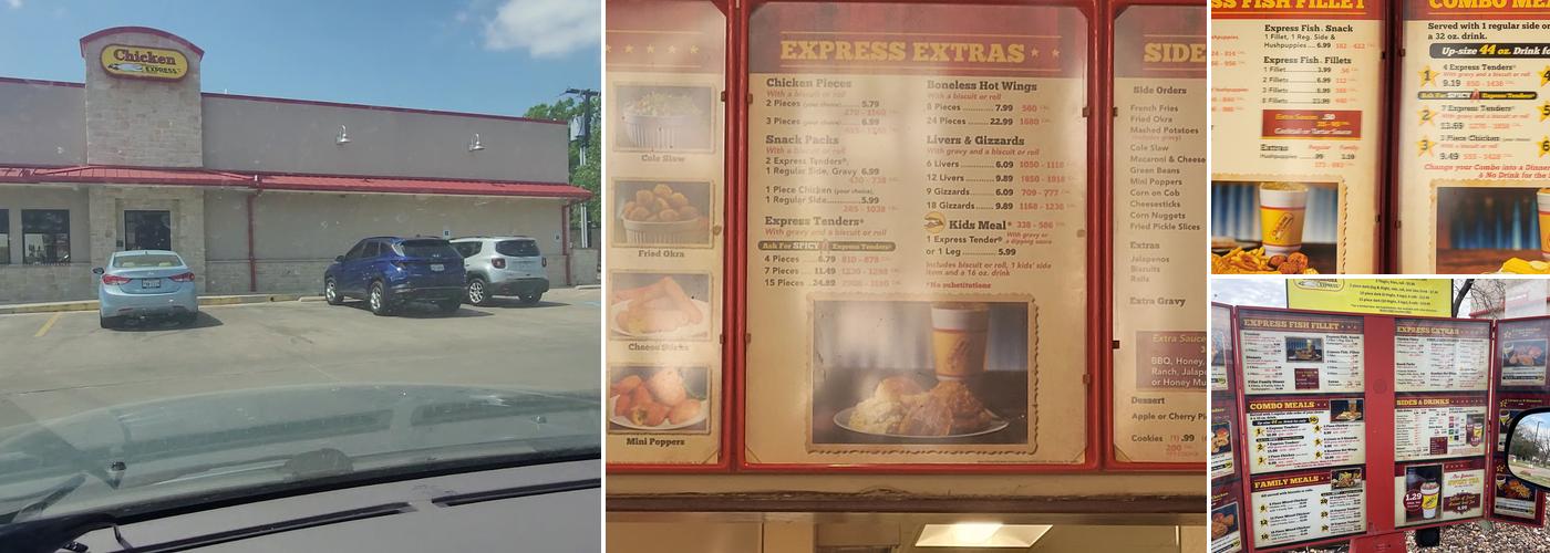 Chicken Express Menu