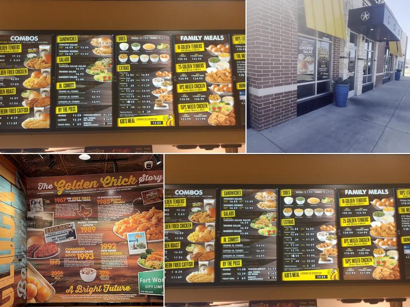 Golden Chick Menu