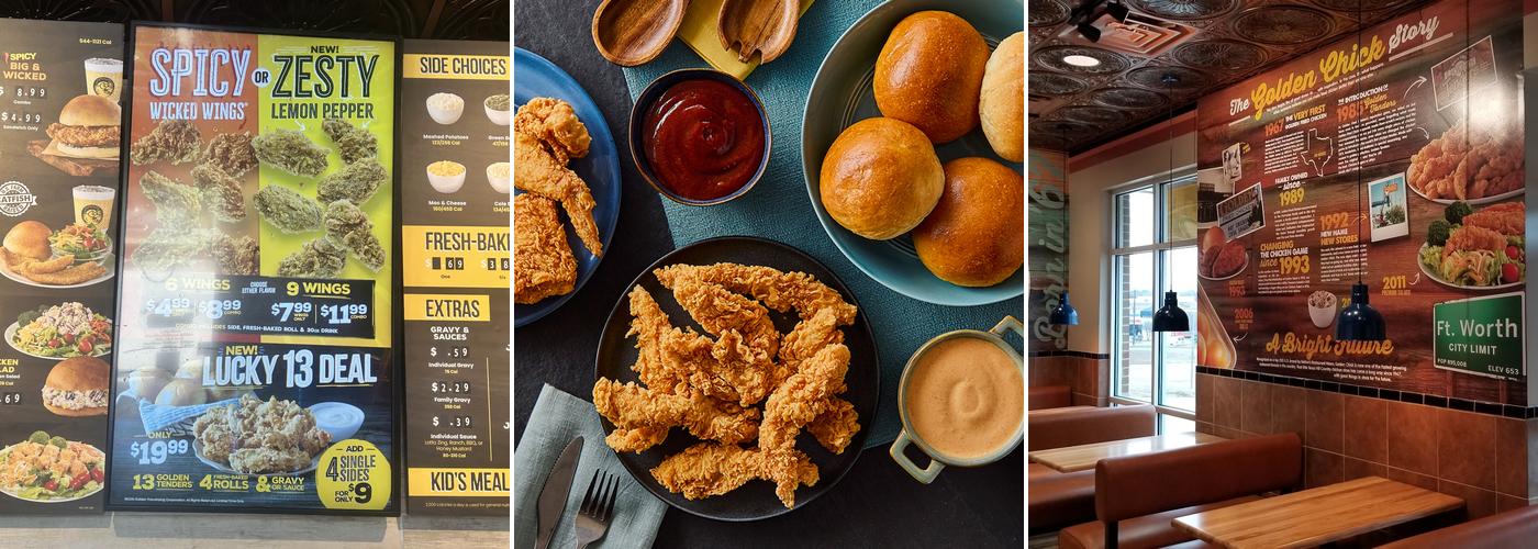 Golden Chick Menu