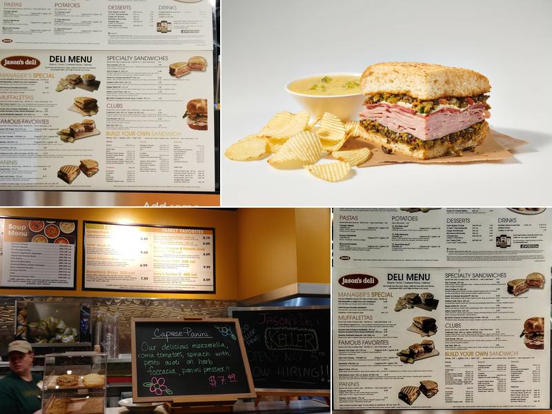 Jason's Deli Menu