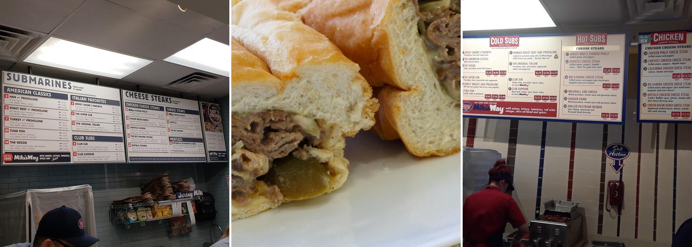 Jersey Mike's Subs Menu