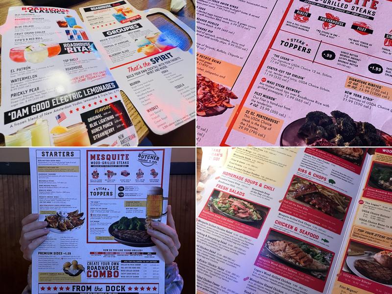 Logan's Roadhouse Menu