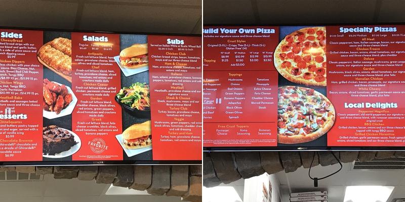 Marco's Pizza Menu
