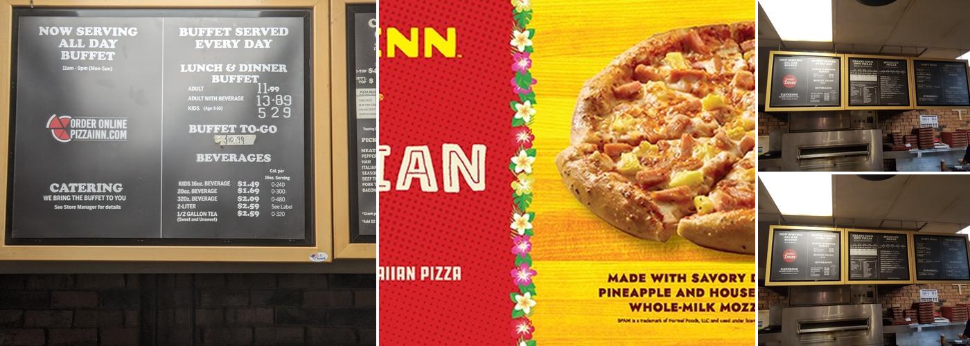 Pizza Inn Menu