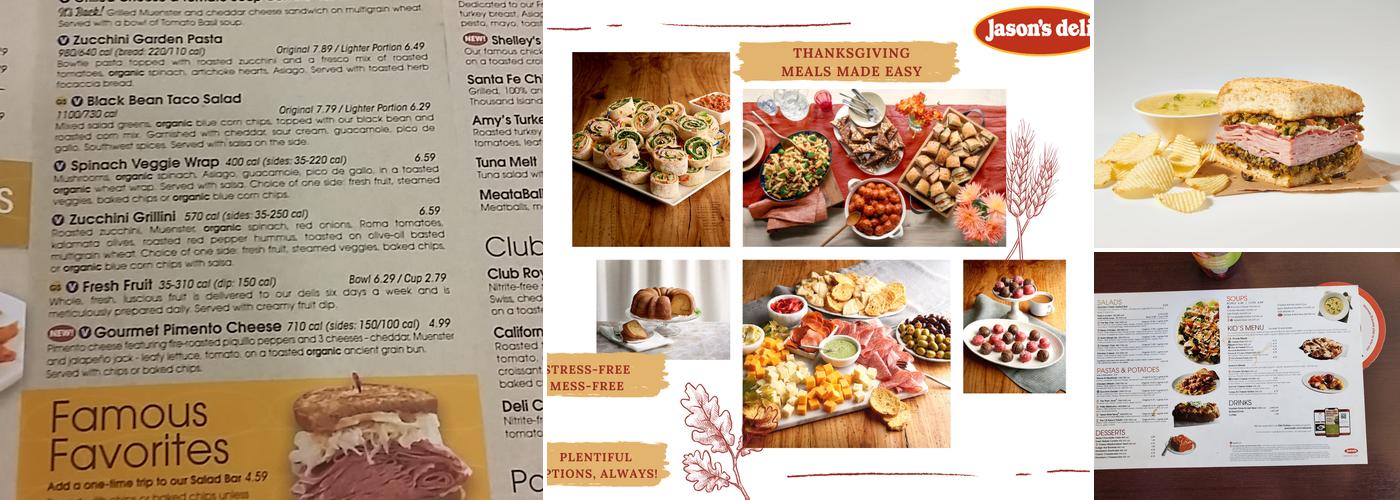 Jason's Deli Menu
