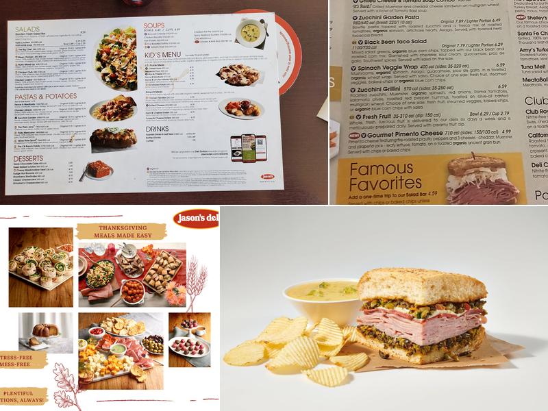Jason's Deli Menu