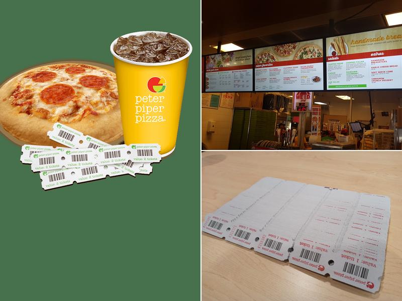 Peter Piper Pizza Menu