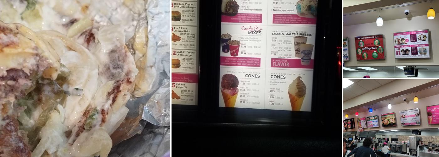 Braum's Ice Cream & Dairy Store Menu