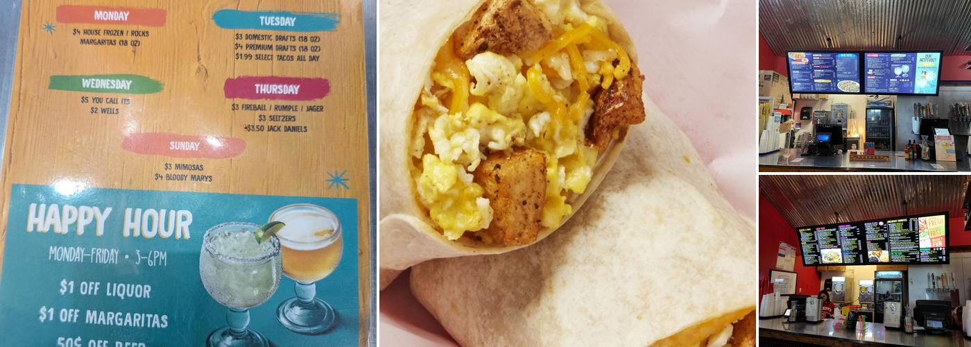 Fuzzy's Taco Shop Menu
