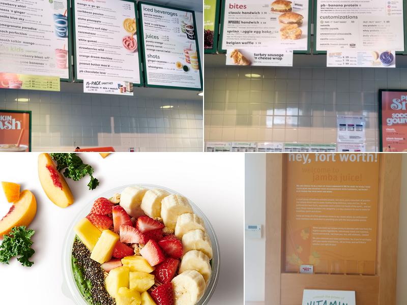 Jamba Menu