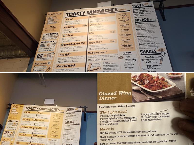Potbelly Menu
