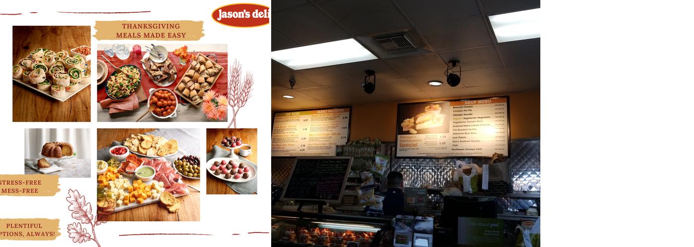 Jason's Deli Menu